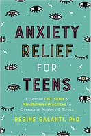 book anxiety relief for teens