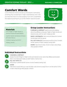 CCT Comfort Words